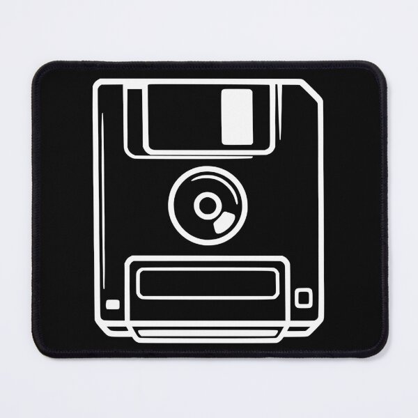 Item preview, Retro floppy disk, old computer technology, minimalist designed and sold by FeverVoid.