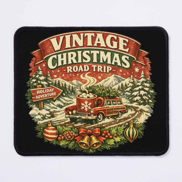Item preview, Vintage Christmas Road Trip Retro Holiday Travel Gift designed and sold by LiviuGligoros.