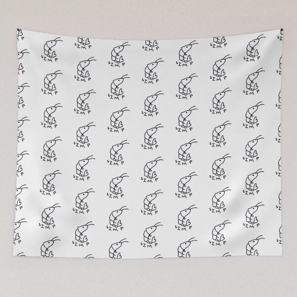 Item preview, Simp shrimp designed and sold by MileAMinBrain.