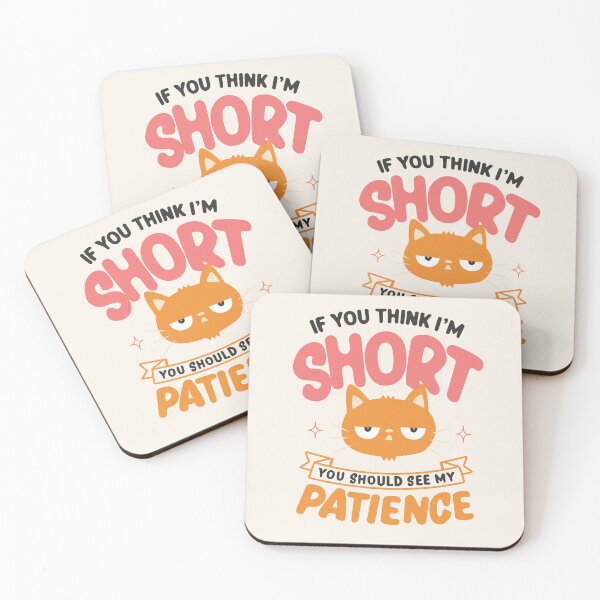 Item preview, Funny Cat Patience Illustration designed and sold by beboplab.