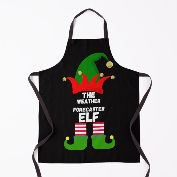 Item preview, The Weather Forecaster Elf Family Christmas Elf Costume designed and sold by WeirdlyRare.
