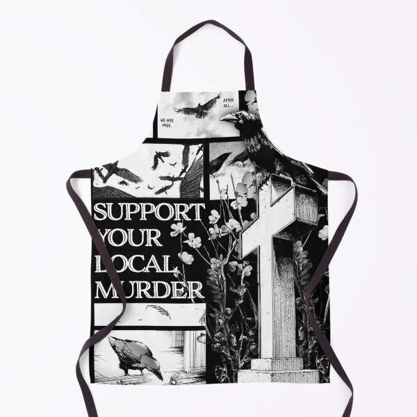 Item preview, Support Your Local Murder designed and sold by Dooby's Bizarre .