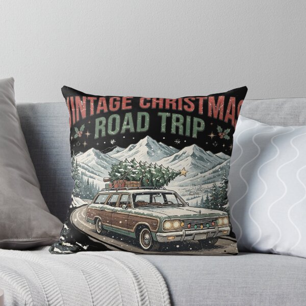 Item preview, Christmas Road Trip Vintage Holiday Travel Christmas Design designed and sold by LiviuGligoros.