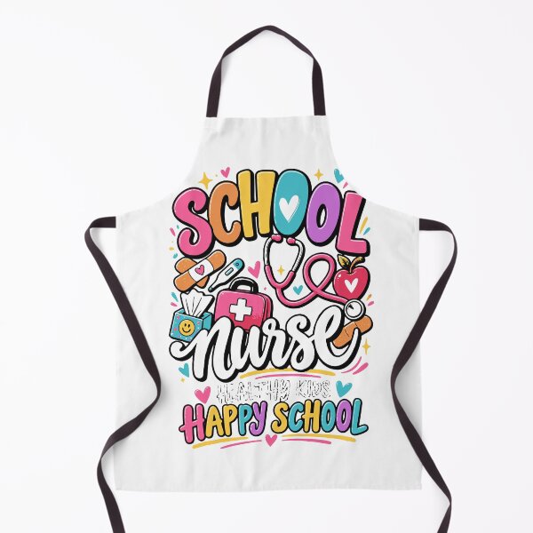 Item preview, School Nurse | Healthy Kids Happy School Nurse Design designed and sold by Sunday.Supply.