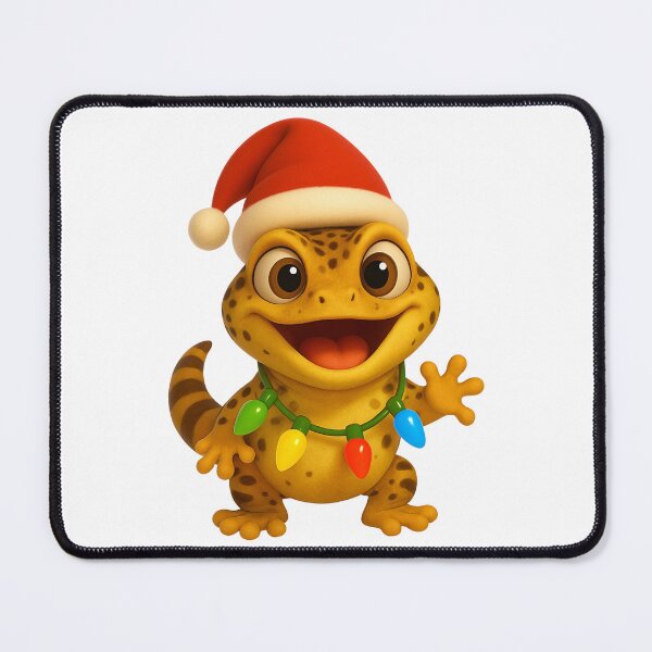 Item preview, Christmas Australian Gecko designed and sold by Sillytoe.