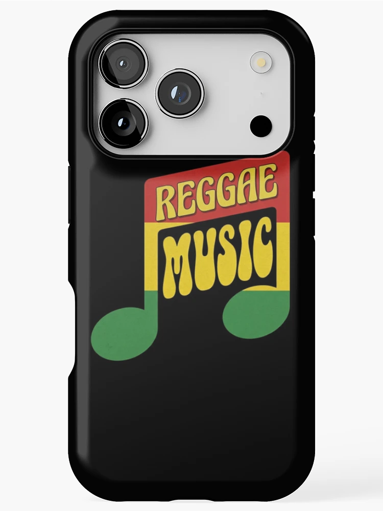 Thumbnail 1 of 4, iPhone Case, Reggae Music in Rasta Colors designed and sold by RastaColors.