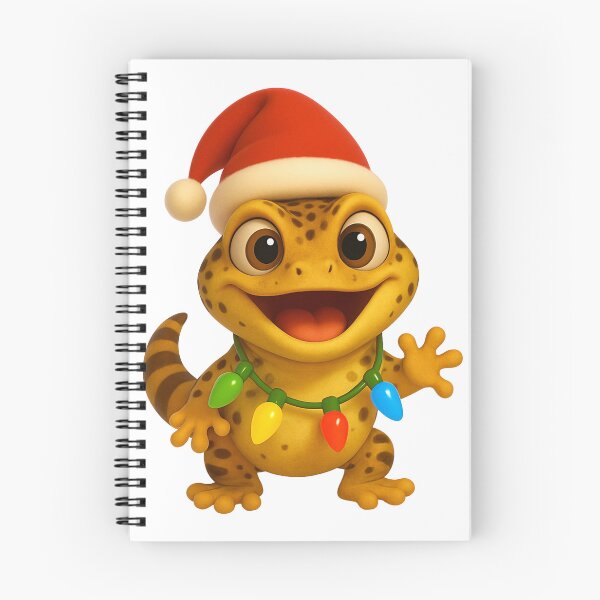 Item preview, Christmas Australian Gecko designed and sold by Sillytoe.