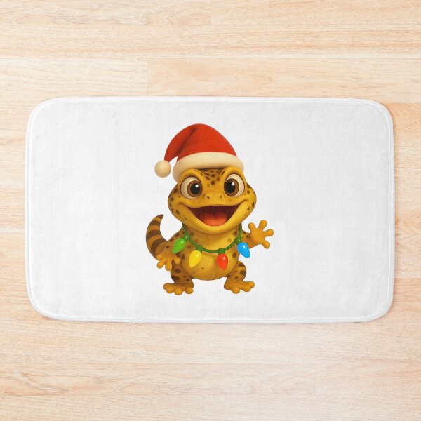 Item preview, Christmas Australian Gecko designed and sold by Sillytoe.