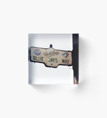 Toronto, Blue jays way Acrylic Block