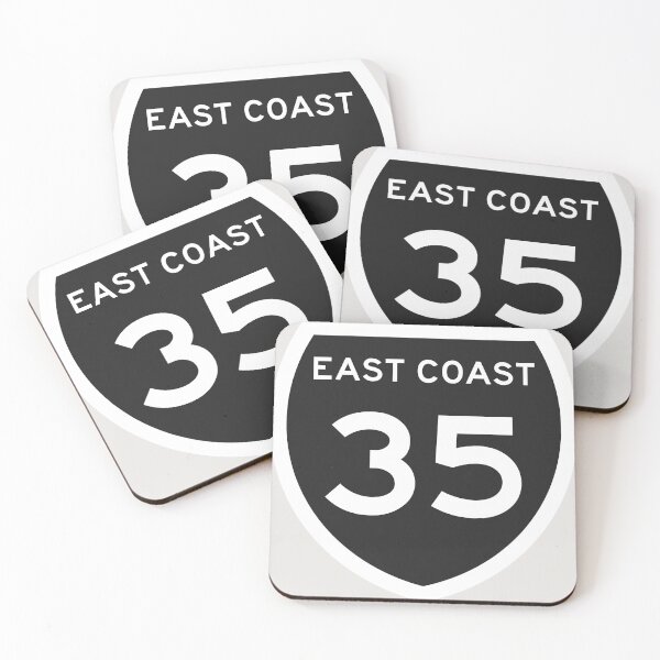 Item preview, Highway 35, East Coast - Black designed and sold by MY NEW ZEALAND.