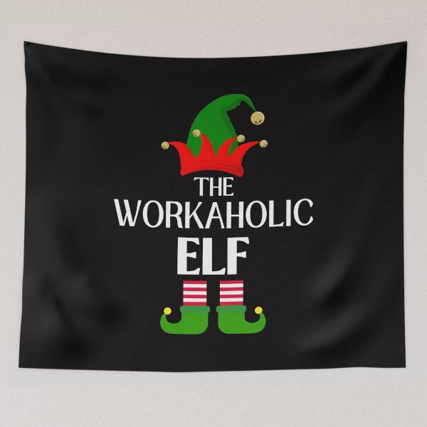 Item preview, The WORKAHOLIC Elf Family Christmas Elf Costume designed and sold by WeirdlyRare.