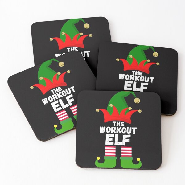 Item preview, The Workout Elf Family Christmas Elf Costume designed and sold by WeirdlyRare.