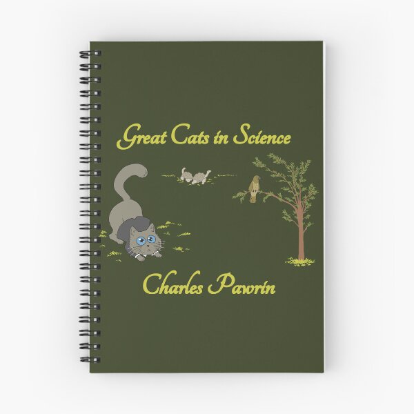 Item preview, Great Cats in Science - Charles Pawrin designed and sold by T.K. Arispe.