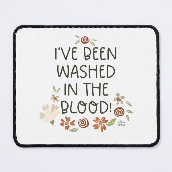 Item preview, Washed in the Blood - dark designed and sold by Willow & Grace Designs.