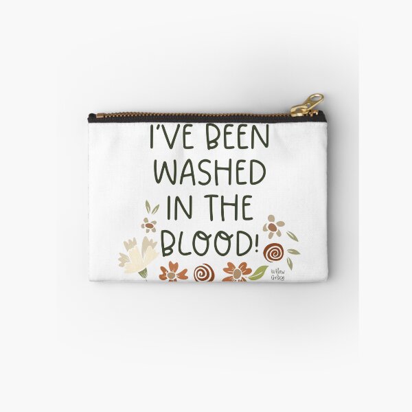 Item preview, Washed in the Blood - dark  designed and sold by Willow & Grace Designs.