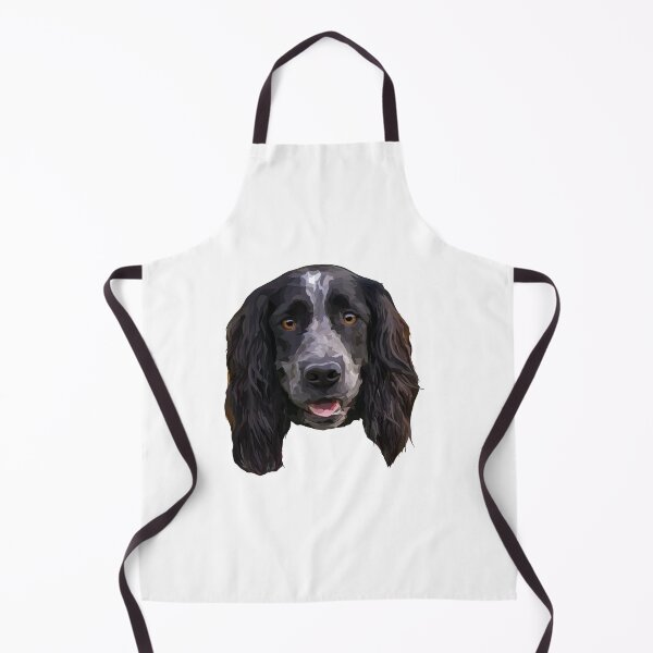 Item preview, Spaniel Geometric Design – Headshot Illustration, Transparent Background designed and sold by Wheel and Woof.