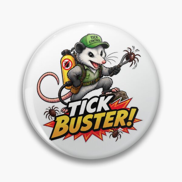 Item preview, Opossum  Tick Buster 1A designed and sold by CrumbBumStudio.