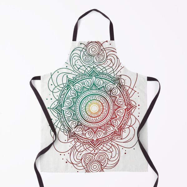 Item preview, Geometric mandala with color gradient and shine designed and sold by Mianku | Für das Leben.