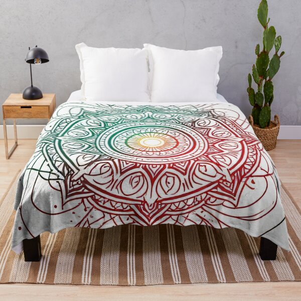 Item preview, Geometric mandala with color gradient and shine designed and sold by Mianku | Für das Leben.