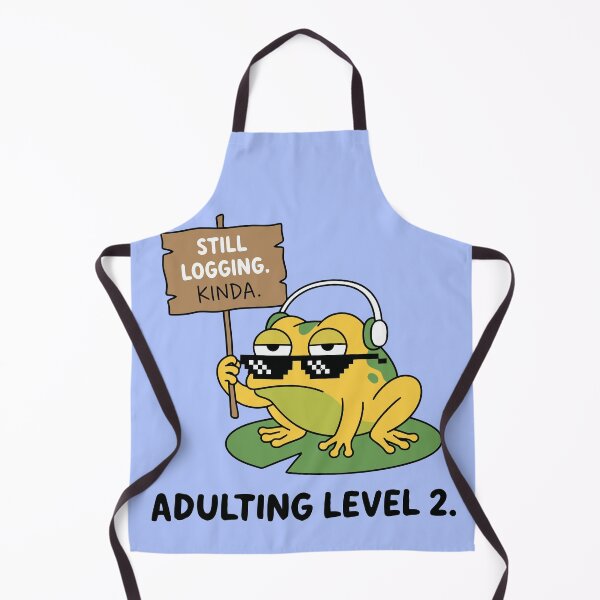 Item preview, Funny Chill Frog Pixel Sunglasses Still Logging Kinda designed and sold by Amir Faysal.