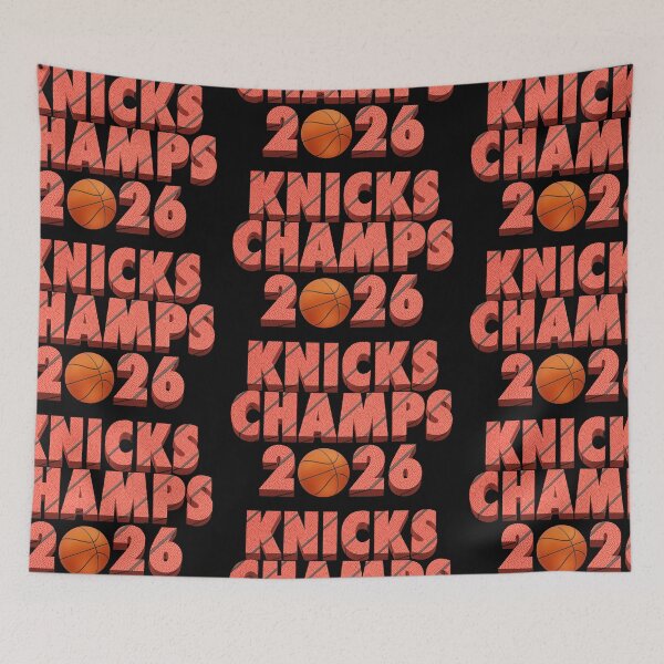 Item preview, KNICKS CHAMP 2026 BASKETBALL designed and sold by stevegraphix.