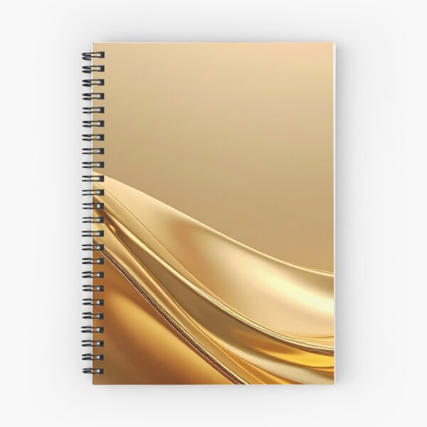 Item preview, Abstract Flowing Liquid Gold Wave Artwork designed and sold by BetweenForms.