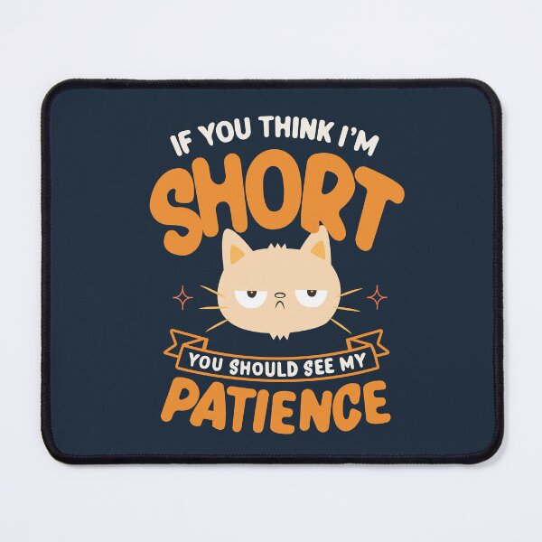 Item preview, Funny Cat Patience Illustration designed and sold by beboplab.