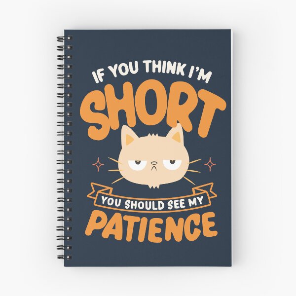 Item preview, Funny Cat Patience Illustration designed and sold by beboplab.