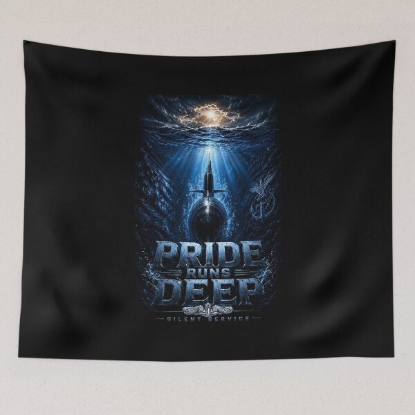 Item preview, Abyssal Resolve: Pride Beneath the Waves designed and sold by BlissBlvdShop.