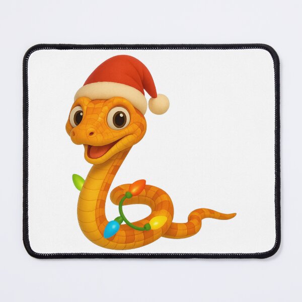 Item preview, Christmas Baird’s Rat Snake designed and sold by Sillytoe.