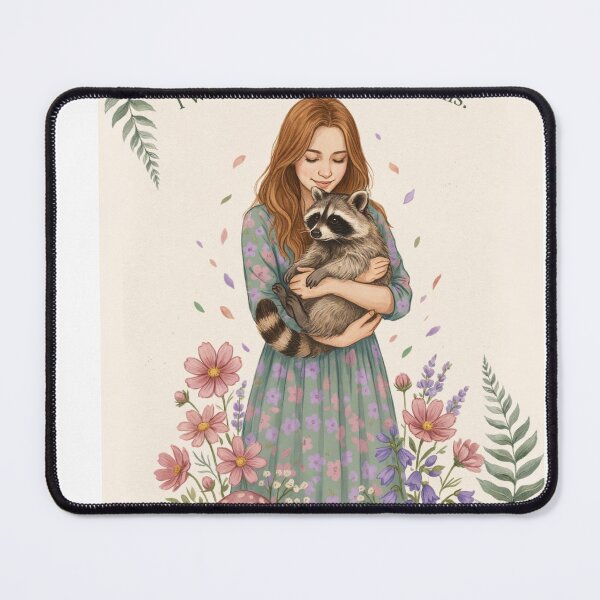 Item preview, Cottagecore Feral Raccoon Shirt – Funny Introvert Woods Aesthetic – Cottage Life Gift for Women designed and sold by FurryPrintLab-FurryPrintLabDesign.