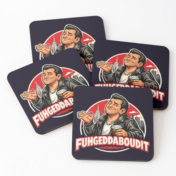 Item preview, FAHGEDDABOUDIT - Funny New York Guy Graphic designed and sold by PRINTSCHARMINGM.