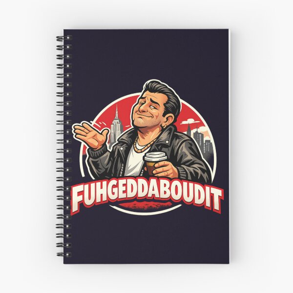 Item preview, FAHGEDDABOUDIT - Funny New York Guy Graphic designed and sold by PRINTSCHARMINGM.