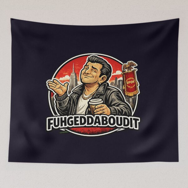 Item preview, FAHGEDDABOUDIT - Funny New York Guy Graphic designed and sold by PRINTSCHARMINGM.