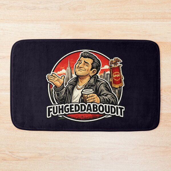 Item preview, FAHGEDDABOUDIT - Funny New York Guy Graphic designed and sold by PRINTSCHARMINGM.