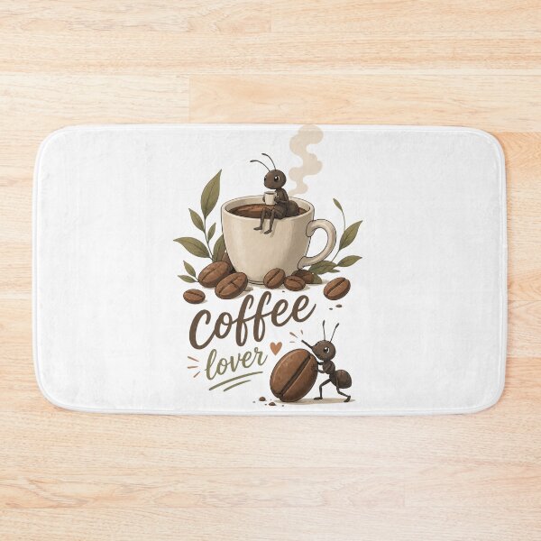 Item preview, Coffee Lover Ant designed and sold by DreamPrintForge.