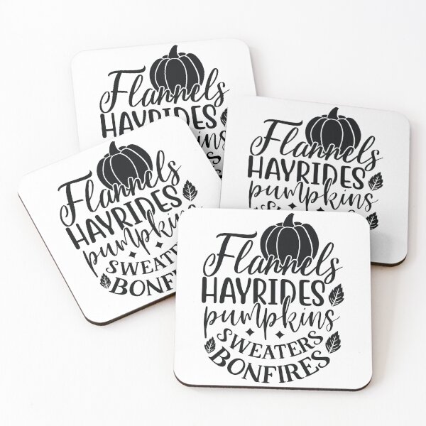 Item preview, Flannels Hayrides Pumpkins Sweaters Bonfires Fall Design designed and sold by FuzionRaptor.