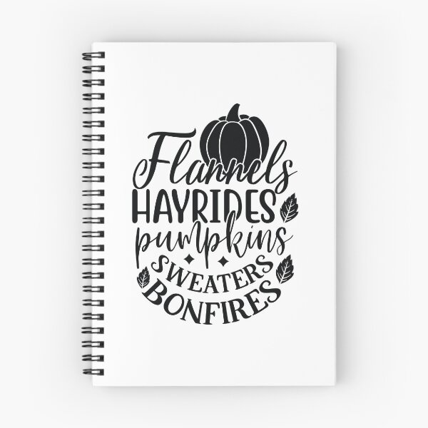 Item preview, Flannels Hayrides Pumpkins Sweaters Bonfires Fall Design designed and sold by FuzionRaptor.