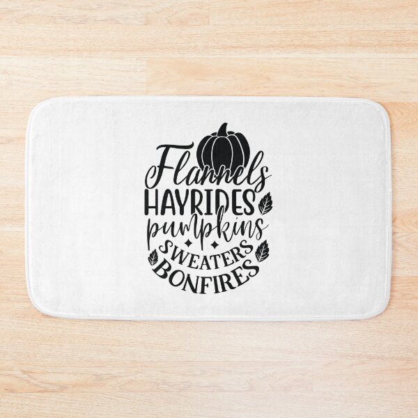 Item preview, Flannels Hayrides Pumpkins Sweaters Bonfires Fall Design designed and sold by FuzionRaptor.