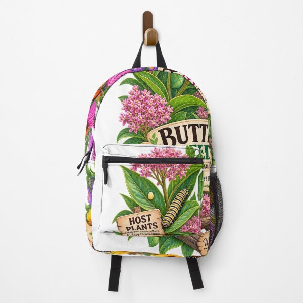 Item preview, Butterflies Need Both...Host Plants & Nectar Plants designed and sold by Whiskered Garden Studio.