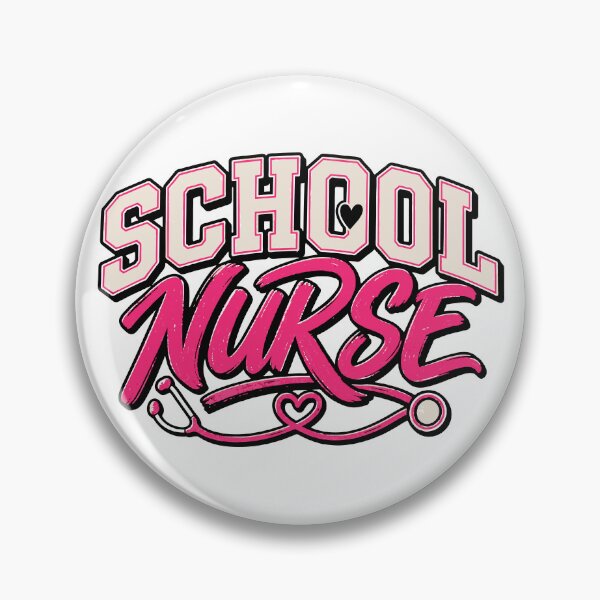Item preview, School Nurse | Retro Pink Varsity School Nurse Design designed and sold by Sunday.Supply.