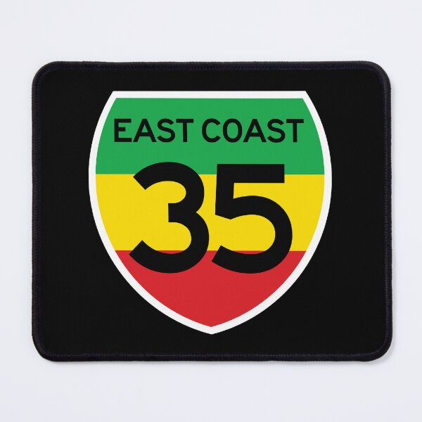 Item preview, Highway 35, East Coast - Rasta Colours designed and sold by MY NEW ZEALAND.