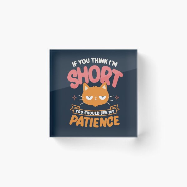 Item preview, Funny Orange Cat Patience Illustration designed and sold by beboplab.
