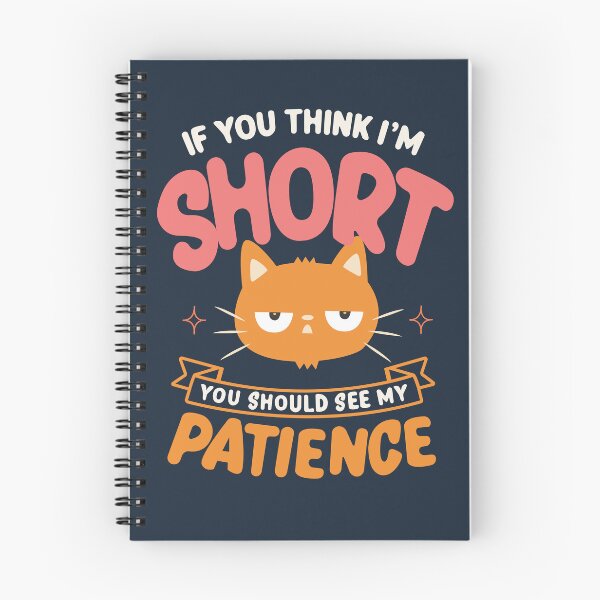 Item preview, Funny Orange Cat Patience Illustration designed and sold by beboplab.