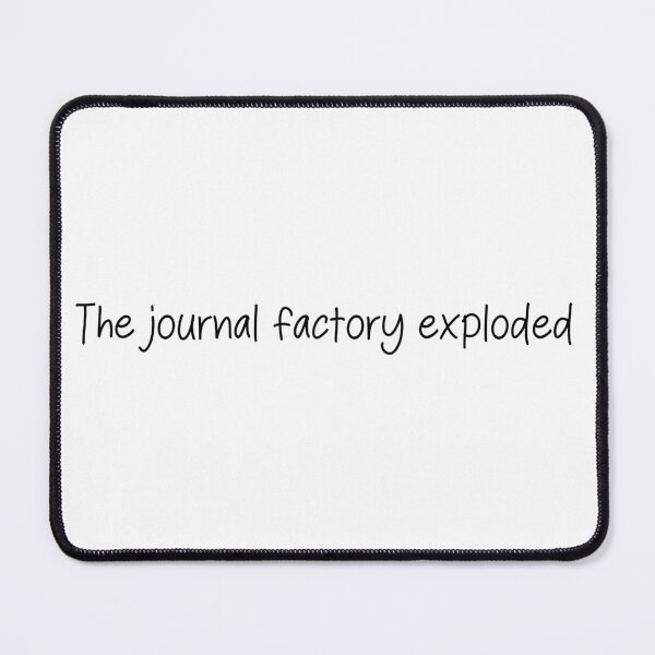 Item preview, The journal factory exploded designed and sold by SlimyFish.
