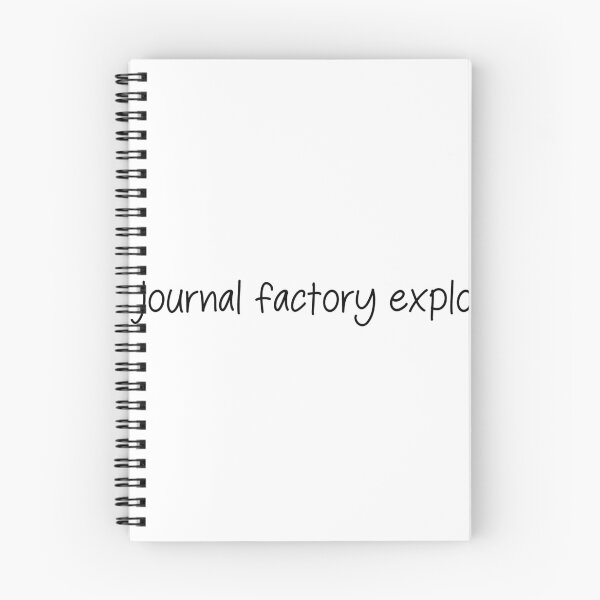 Item preview, The journal factory exploded designed and sold by SlimyFish.