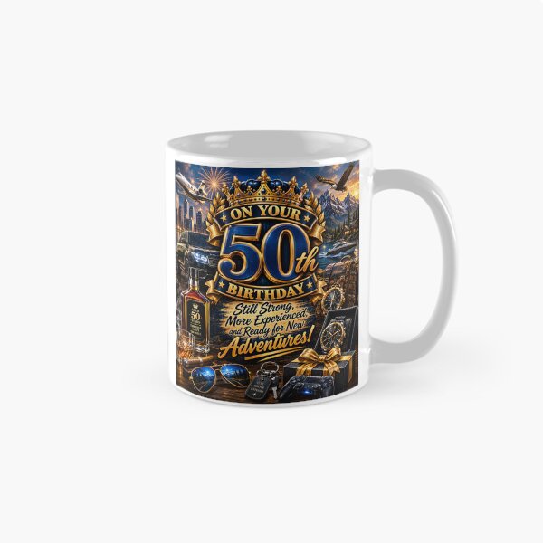 Item preview, 50th Birthday – Still Strong, More Experienced and Ready for New Adventures designed and sold by Clothes With Smiling Animals Walt Gral.