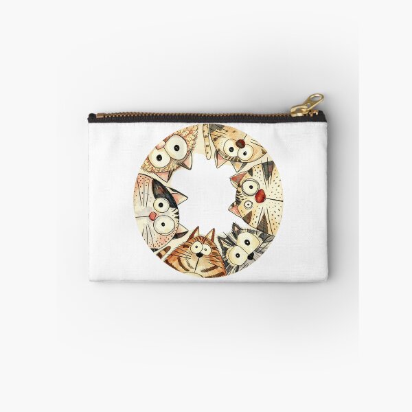 Item preview, Vintage Round Art Stamp – Ornamental Animal Illustration in Aged Watercolor designed and sold by P Bernardo | Art Shop.