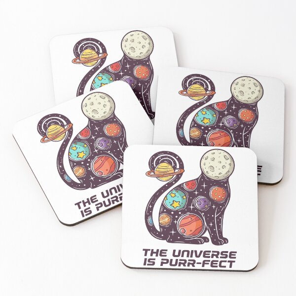 Item preview, osmic Space Cat Planets Galaxy Universe Is Purr-fect designed and sold by Amir Faysal.