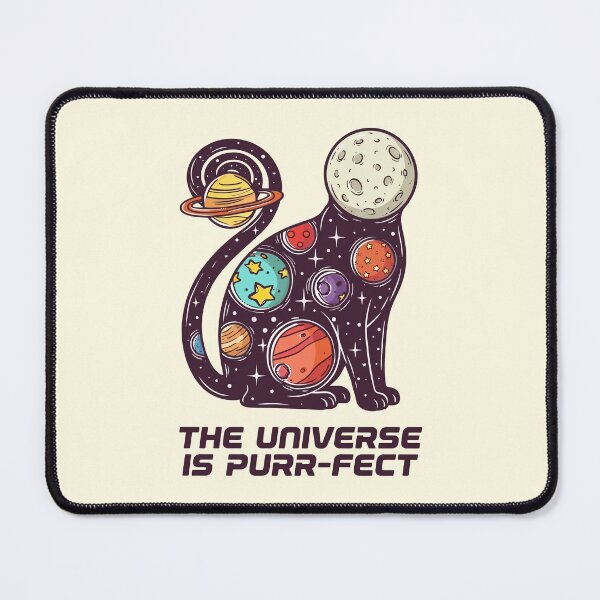 Item preview, osmic Space Cat Planets Galaxy Universe Is Purr-fect designed and sold by Amir Faysal.